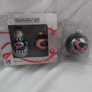 Chicago Bears Christmas ornaments
